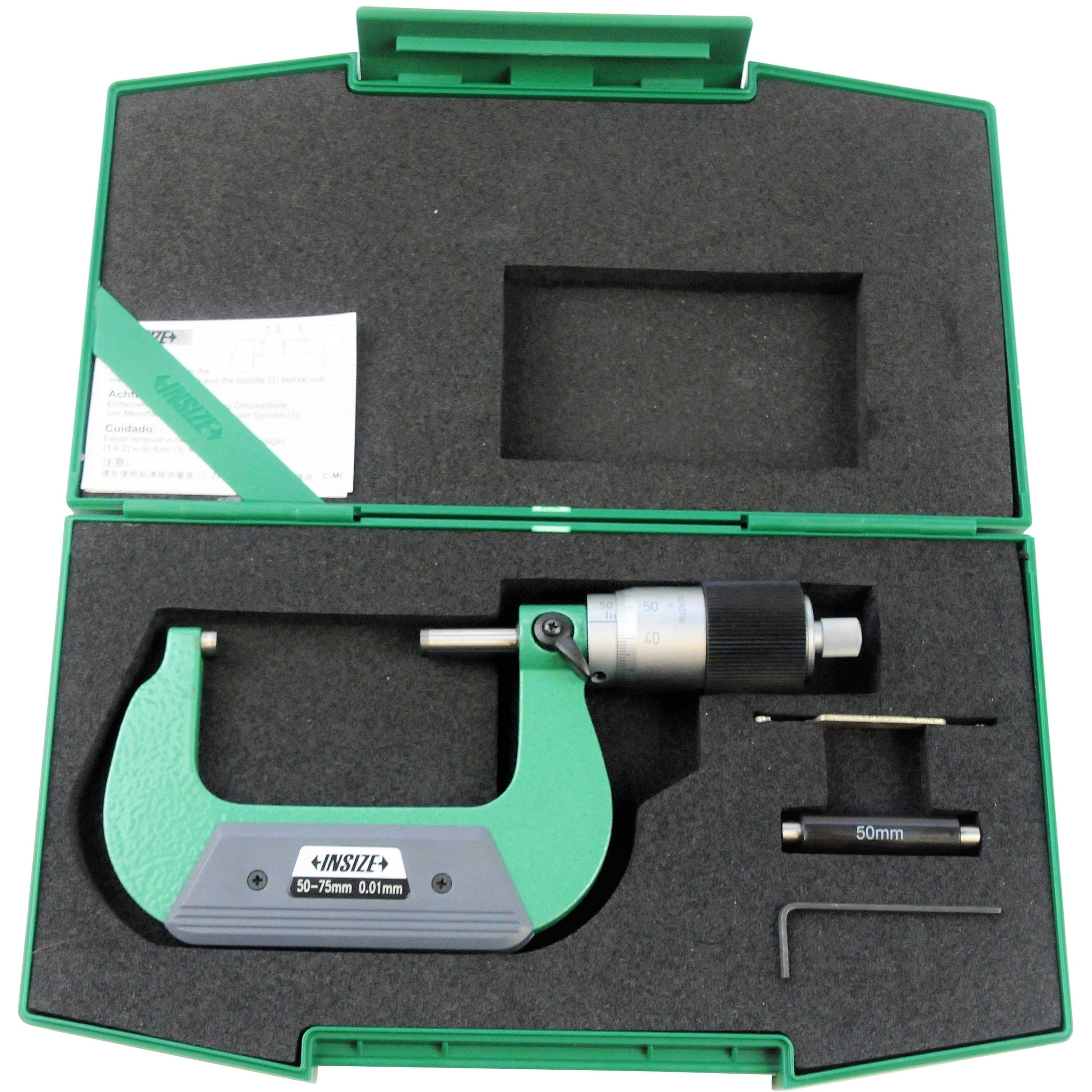 Outside Micrometer Quick Feeding 50–75mm: Complete Guide - INSIZE Australia