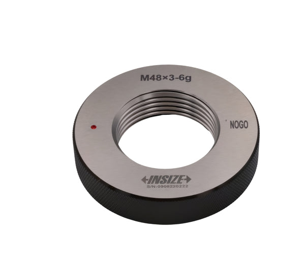 Insize Metric Fine Thread Ring Gauge NOGO M48 x 3 Class 6g Series 4129-48VN