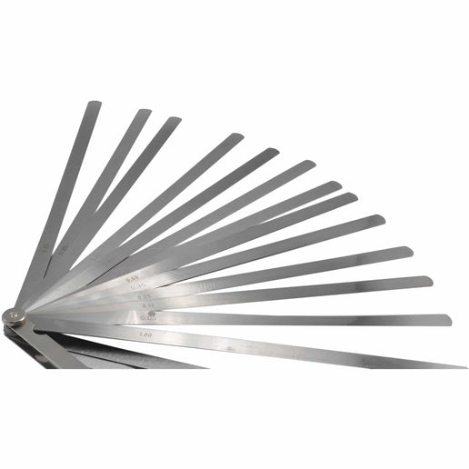 INSIZE Measuring Equipment 300mm Long Insize Feeler Gauge Range 0.05-1mm Series 4605-202