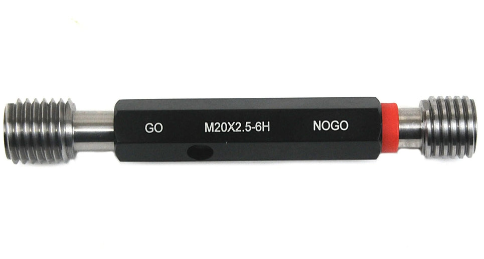 Insize Thread GO NOGO Plug Gauge M20x2.5mm Series 4130-20