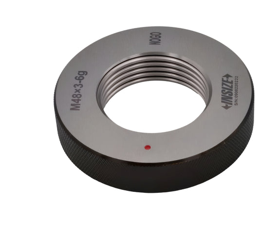 Insize Metric Fine Thread Ring Gauge NOGO M48 x 3 Class 6g Series 4129-48VN