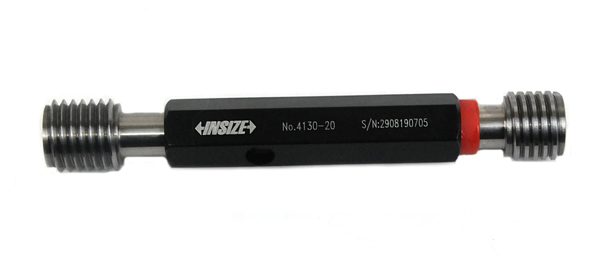 Insize Thread GO NOGO Plug Gauge M20x2.5mm Series 4130-20