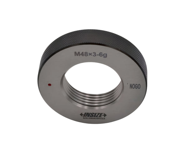 Insize Metric Fine Thread Ring Gauge NOGO M48 x 3 Class 6g Series 4129-48VN