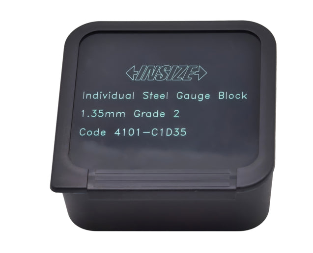 Insize Individual Steel Gauge Block 1.35mm Grade 2 Series 4101-C1D35