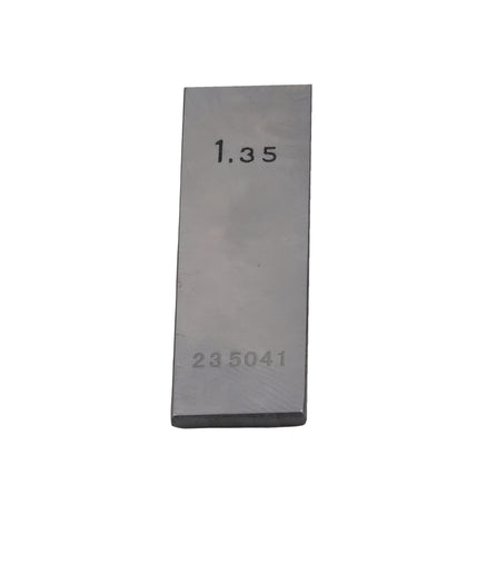 Insize Individual Steel Gauge Block 1.35mm Grade 2 Series 4101-C1D35