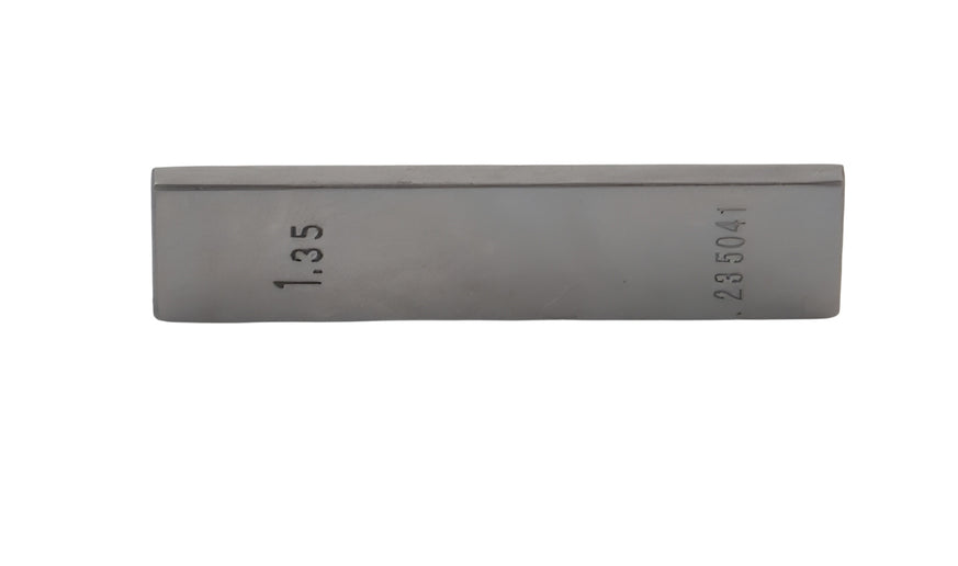 Insize Individual Steel Gauge Block 1.35mm Grade 2 Series 4101-C1D35