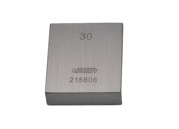 Insize Individual Steel Gauge Block 30mm Grade 2 Series 4101-C30