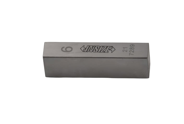 Insize Individual Steel Gauge Block 6mm Grade 2 Series 4101-C6