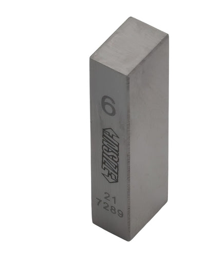 Insize Individual Steel Gauge Block 6mm Grade 2 Series 4101-C6