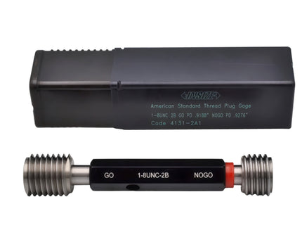 Insize American Standard Thread Plug Gauge 1-8 UNC Class 2B Series 4131-2A1