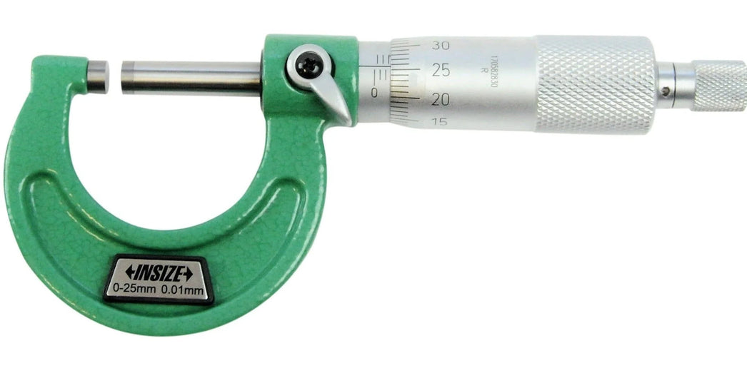 Insize Metric Outside Micrometer Set 0-300mm Range Series 3203-3012A