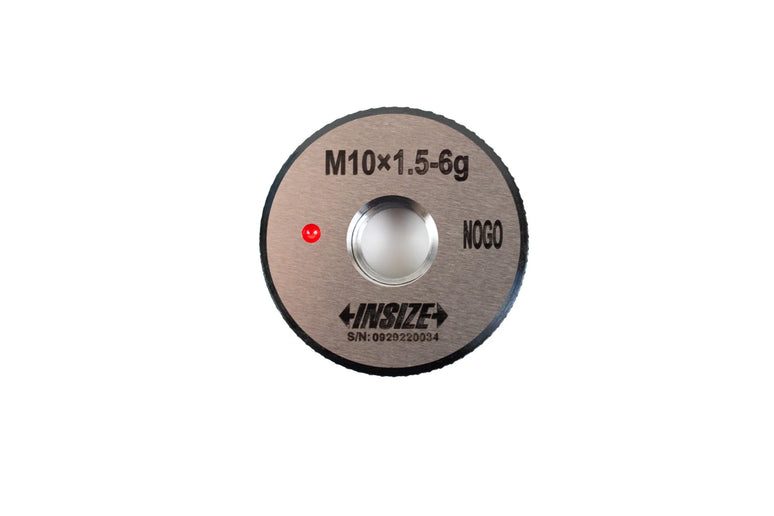 Insize NOGO Thread Ring Gauge M10X1.5 Series 4120-10N