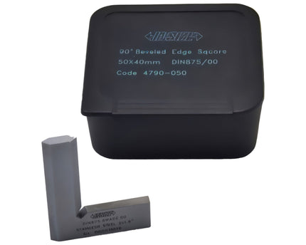 INSIZE MEASURING EQUIPMENT Insiz Beveled Edge Square 50×40 mm Grade 00 Series 4790-050