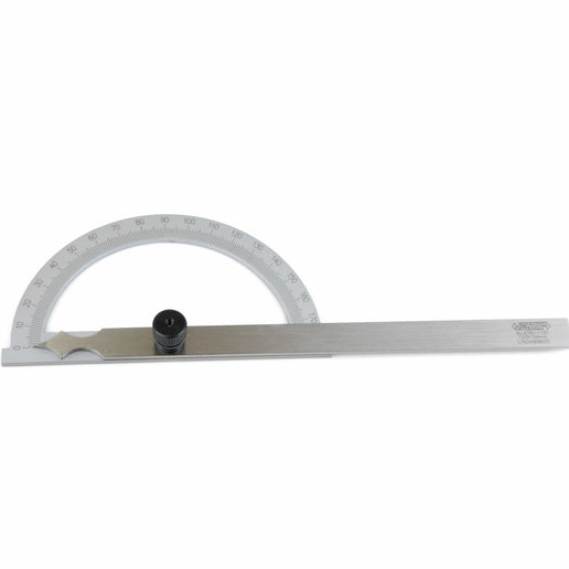 INSIZE Measuring Equipment Insize 180° Protractor 120x150mm Range Series 4799-1120