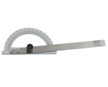 INSIZE Measuring Equipment Insize 180° Protractor 80x120mm Range Series 4799-180