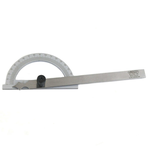 INSIZE Measuring Equipment Insize 180° Protractor 80x120mm Range Series 4799-180