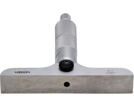 INSIZE Measuring Equipment Insize 1pc Imperial Depth Micrometer 0-1" Range Series 3241-1