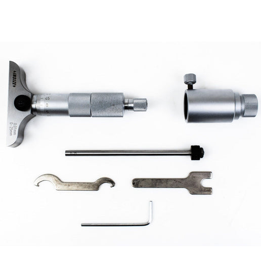 INSIZE Measuring Equipment Insize 1pc Metric Depth Micrometer 0-25mm Range Series 3241-B25
