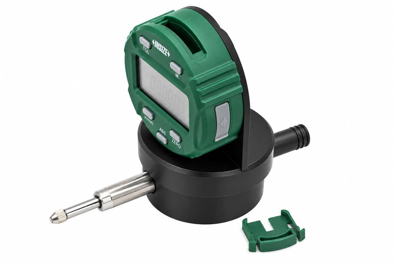 Insize 2118-10E Back Plunger Type Digital Indicator Flat Back 0.5" - INSIZE Australia