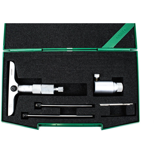 INSIZE Measuring Equipment Insize 2pc Imperial Depth Micrometer 0-2" Range Series 3241-2