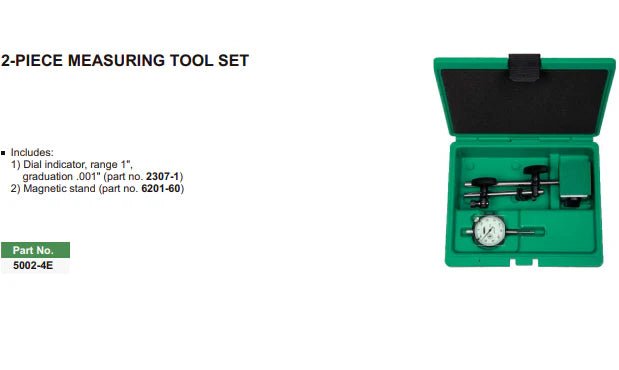 Insize 2pc Measuring Tool Kit Series 5002-4E - INSIZE Australia