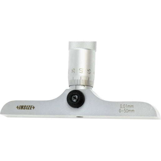 INSIZE Measuring Equipment Insize 2pc Metric Depth Micrometer 0-50mm Range Series 3241-50