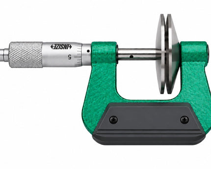 INSIZE 3289-1 Large Disc Micrometer 0–1" Range 0.001" Graduation - INSIZE Australia