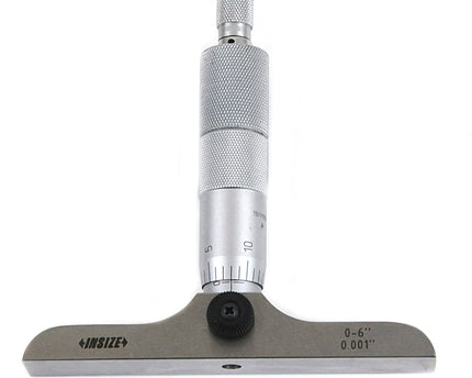 INSIZE Measuring Equipment Insize 4pc Imperial Depth Micrometer 0-4" Range Series 3241-4