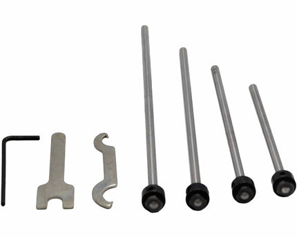 INSIZE Measuring Equipment Insize 4pc Metric Depth Micrometer 0-100mm Range Series 3241-100