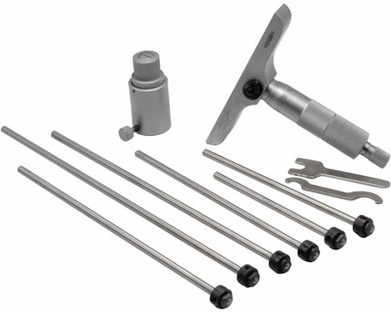 INSIZE Measuring Equipment Insize 6pc Metric Depth Micrometer 0-150mm Range Series 3241-150