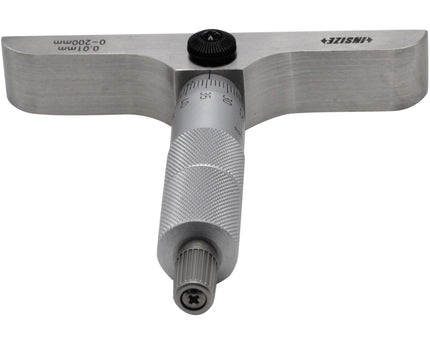 INSIZE Measuring Equipment Insize 8pc Metric Depth Micrometer 0-200mm Range Series 3241-200