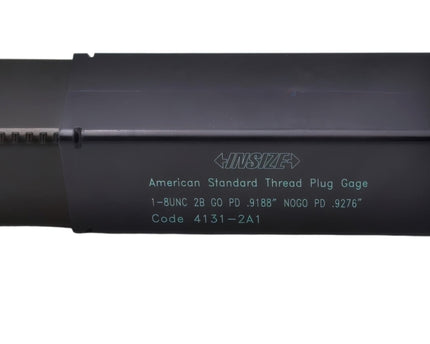 Insize American Standard Thread Plug Gauge 1-8 UNC Class 2B Series 4131-2A1 - INSIZE Australia