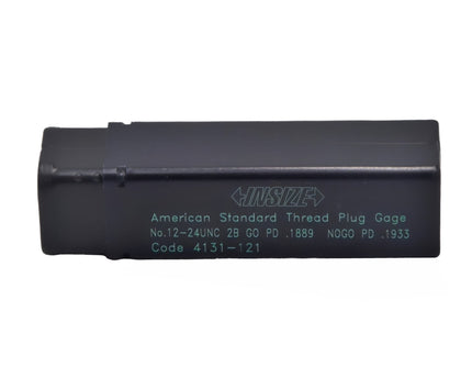 INSIZE MEASURING EQUIPMENT Insize American Standard Thread Plug Gauges – No. 12-24 UNC