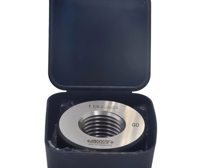 INSIZE Gauges Insize American Standard Thread Ring Gauge 1 1/4-8UN Class 2A GO Series 4121-1G58