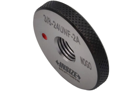 Insize American Standard Thread Ring Gauge 3/8-24 UNF Class 2A NOGO Series 4121-3C2N - INSIZE Australia