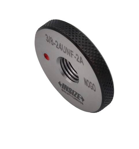 Insize American Standard Thread Ring Gauge 3/8-24 UNF Class 2A NOGO Series 4121-3C2N - INSIZE Australia