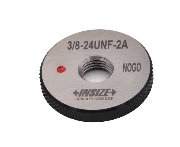 Insize American Standard Thread Ring Gauge 3/8-24 UNF Class 2A NOGO Series 4121-3C2N - INSIZE Australia