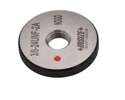 Insize American Standard Thread Ring Gauge 3/8-24 UNF Class 2A NOGO Series 4121-3C2N - INSIZE Australia