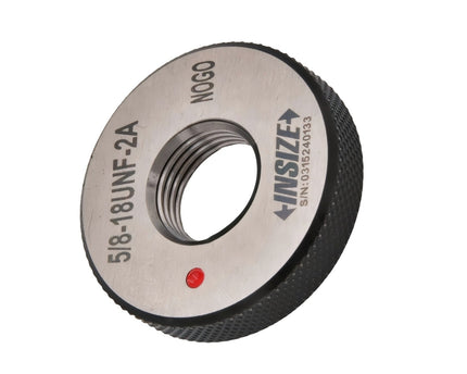 Insize American Standard Thread Ring Gauge 5/8-18 UNF Class 2A NOGO Series 4121-5C2N - INSIZE Australia
