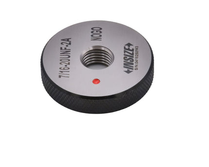 Insize American Standard Thread Ring Gauge 7/16-20 UNF Class 2A NOGO Series 4121-7D2N - INSIZE Australia