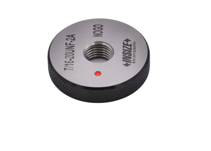 Insize American Standard Thread Ring Gauge 7/16-20 UNF Class 2A NOGO Series 4121-7D2N - INSIZE Australia