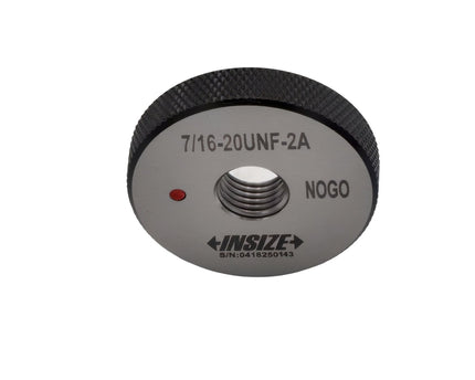 Insize American Standard Thread Ring Gauge 7/16-20 UNF Class 2A NOGO Series 4121-7D2N - INSIZE Australia