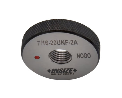Insize American Standard Thread Ring Gauge 7/16-20 UNF Class 2A NOGO Series 4121-7D2N - INSIZE Australia