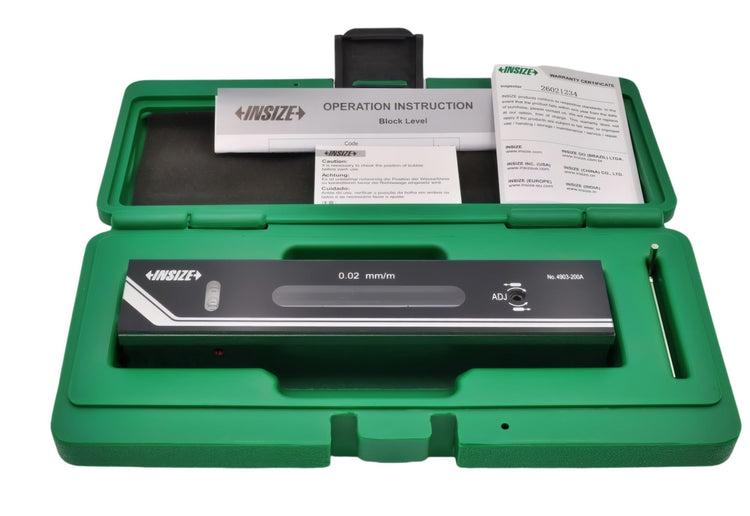 Insize Block Level 200mm Series 4903-200A - INSIZE Australia
