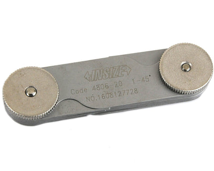 INSIZE Measuring Equipment Insize Degree Angle Gauge 1°-45° Range Series 4806-20