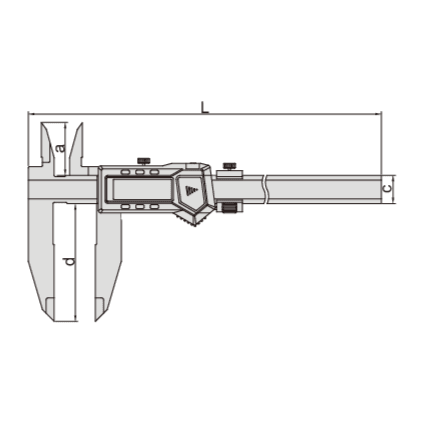 INSIZE Measuring Equipment Insize Digital Caliper  0-450mm / 0-18" Range Series 1135-451