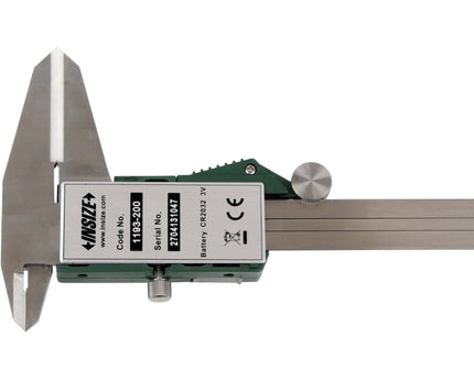 INSIZE Measuring Equipment Insize Digital Caliper With Ceramic Tipped Jaws Range Series 1193-200