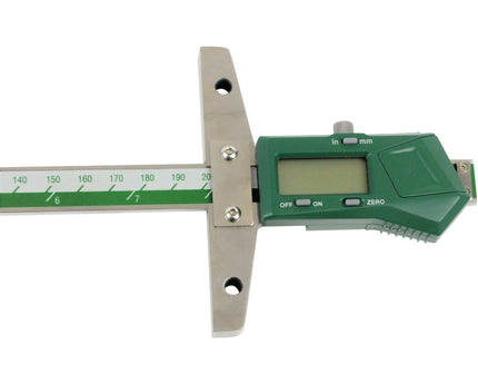 INSIZE Measuring Equipment Insize Digital Depth Gauge 0-200mm / 0-8" Range Series 1147-200