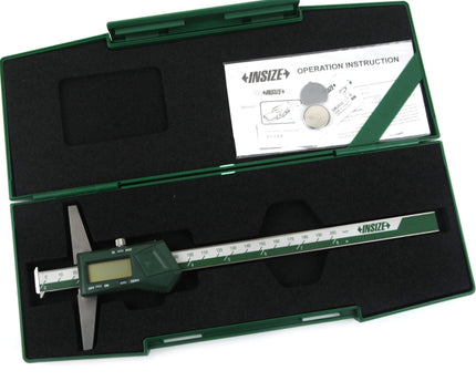 INSIZE Measuring Equipment Insize Digital Double Hook Depth Gauge 0-200mm / 0-8" Range Series 1144-200A