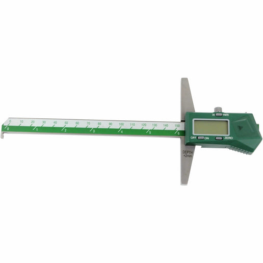 INSIZE MEASURING EQUIPMENT Insize Digital Hook Depth Gauge 0-150mm / 0-6" Range Series 1142-150A